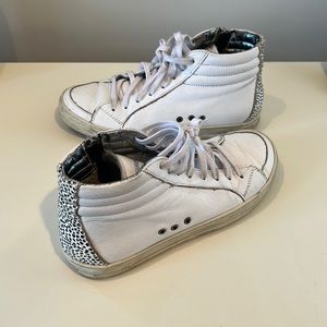 P448 high top sneakers